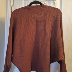 Forever 21 Terracotta Crew Neck Sweater